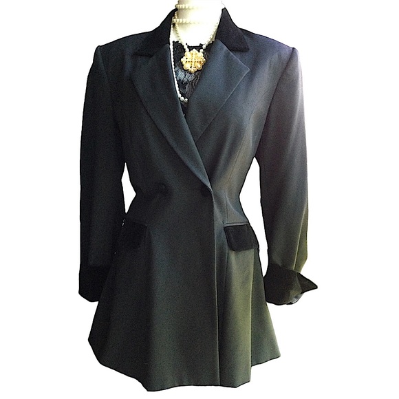 Vintage 1980’s Spiegel Tuxedo Jacket/ Dress B7 - Picture 12 of 12
